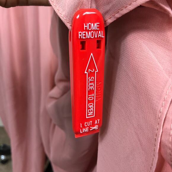 DESSY COLLECTION Desert Rose Spaghetti Strap Maxi Gown Chiffon Size 2 NWT - Picture 5 of 8